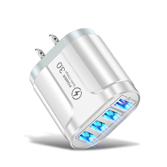 4 USB 45W USB Fast Charger