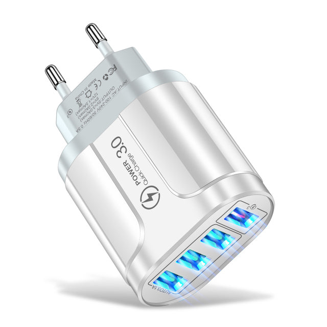 4 USB 45W USB Fast Charger