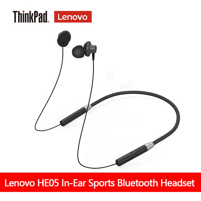 Lenovo Bluetooth Earphones HE05 Waterproof Sport Headset