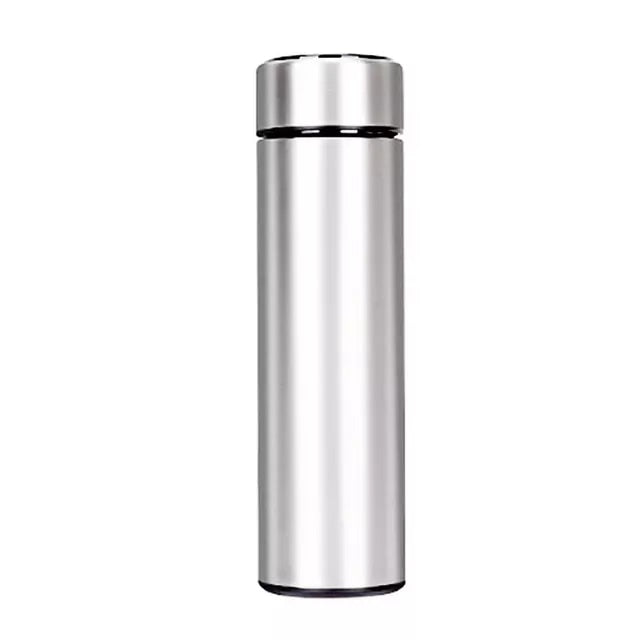 Stainless Steel Smart Water Bottle, Leak Proof, Double Walled, Keep Drink Hot &amp; Cold, LCD Temperature Display